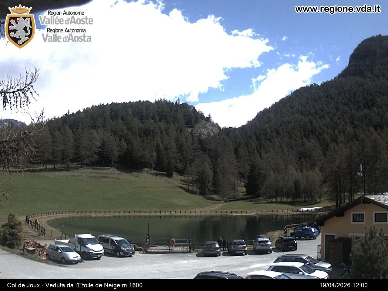 Archiv Foto Webcam Colle di Joux - Aostatal