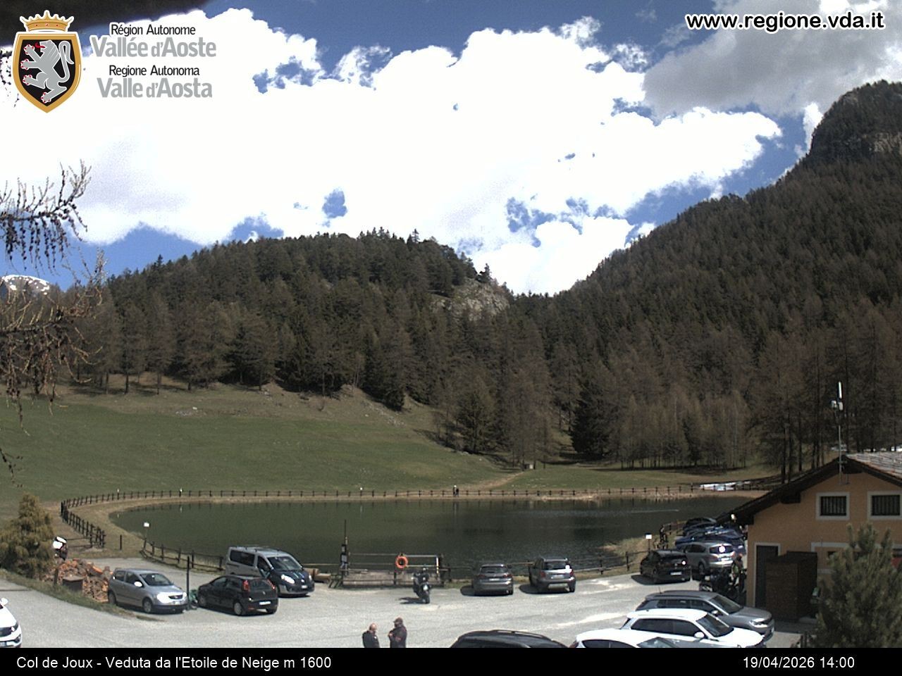Archiv Foto Webcam Colle di Joux - Aostatal