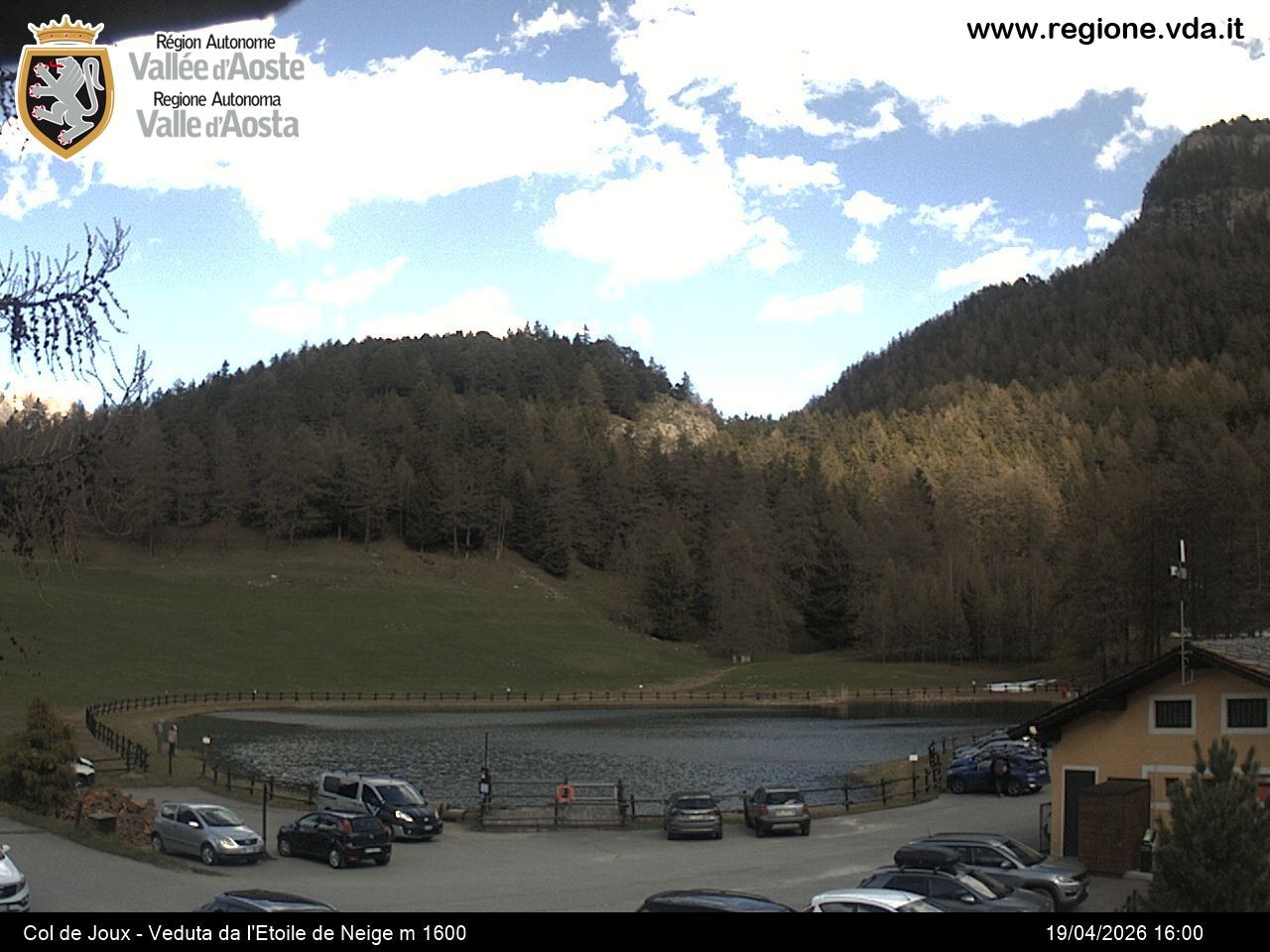 Archiv Foto Webcam Colle di Joux - Aostatal