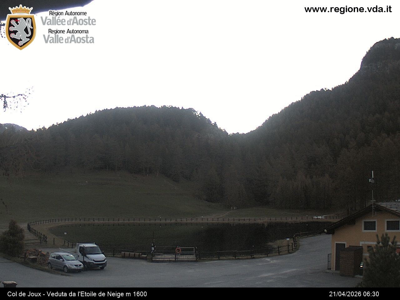 Archiv Foto Webcam Colle di Joux - Aostatal