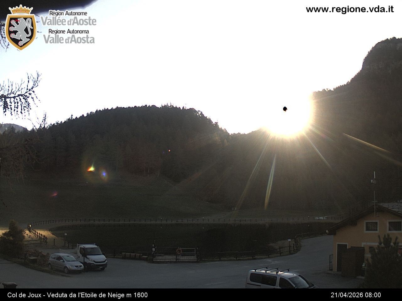 Archiv Foto Webcam Colle di Joux - Aostatal