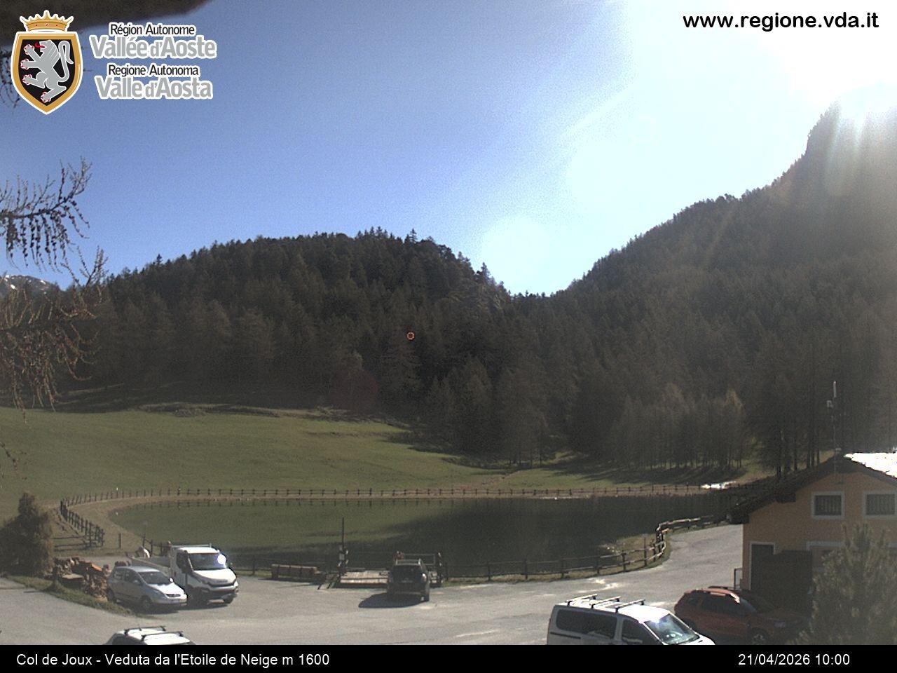 Archiv Foto Webcam Colle di Joux - Aostatal