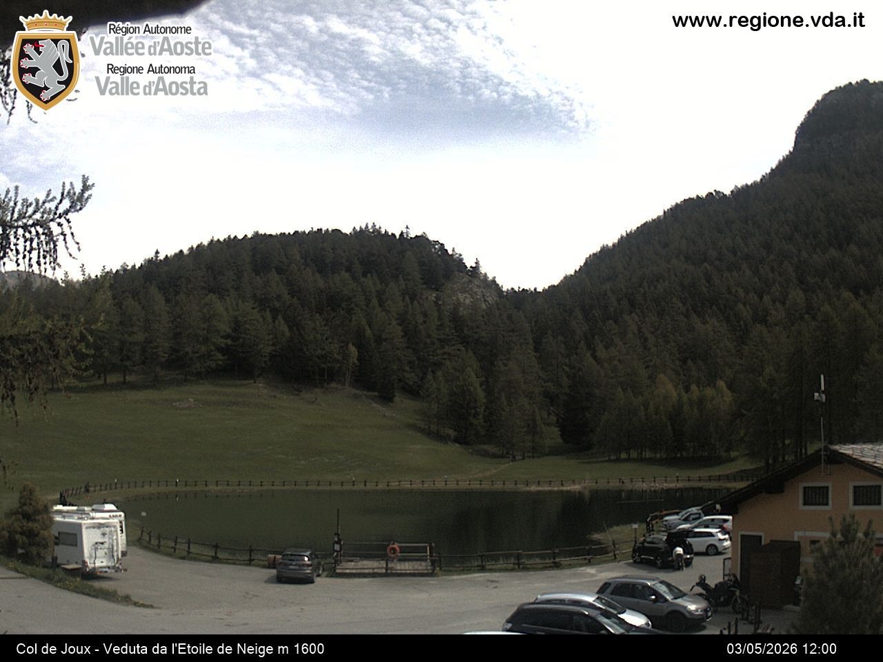 Archiv Foto Webcam Colle di Joux - Aostatal