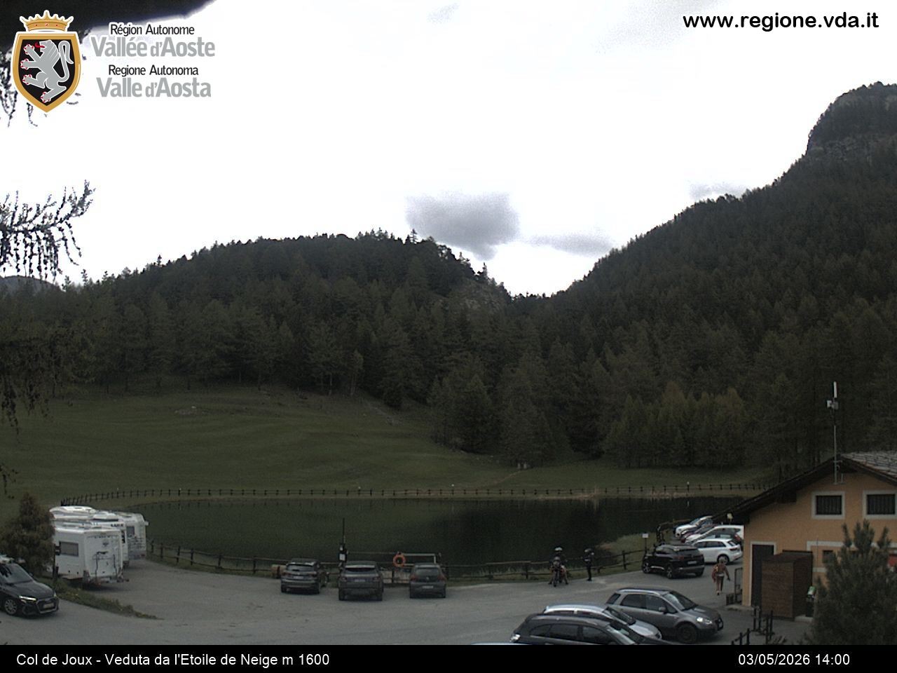 Archiv Foto Webcam Colle di Joux - Aostatal