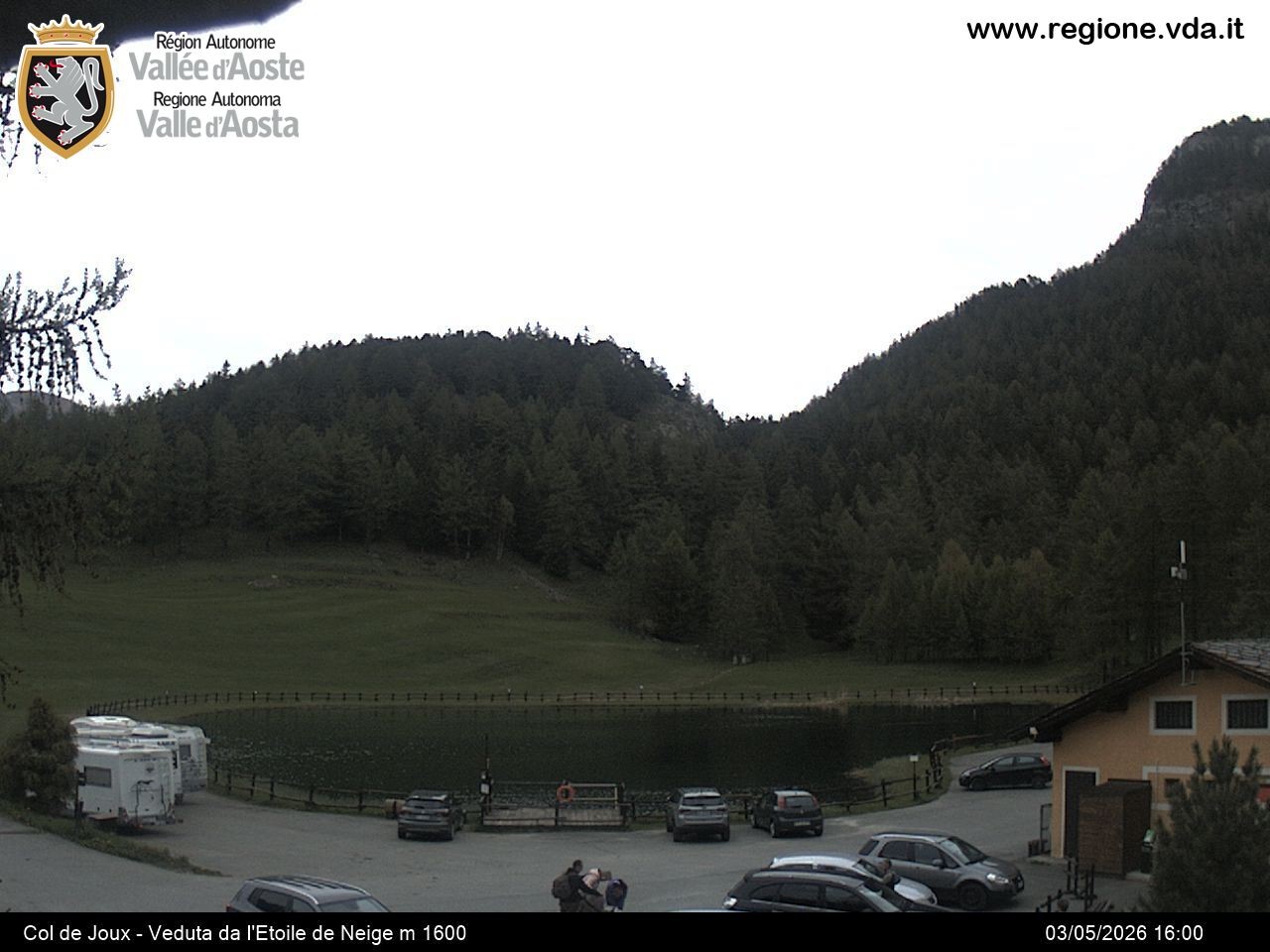 Archiv Foto Webcam Colle di Joux - Aostatal
