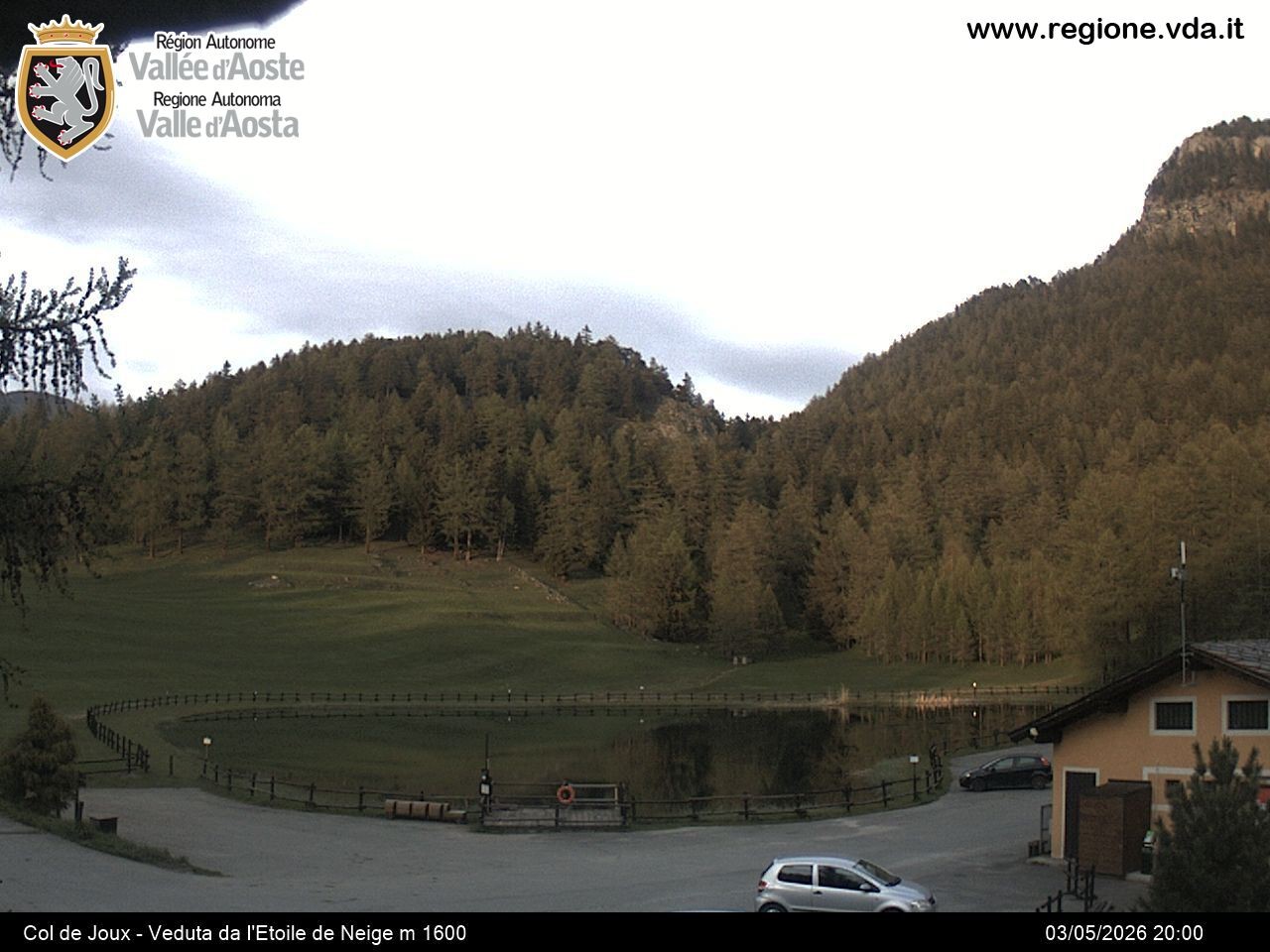 Archiv Foto Webcam Colle di Joux - Aostatal