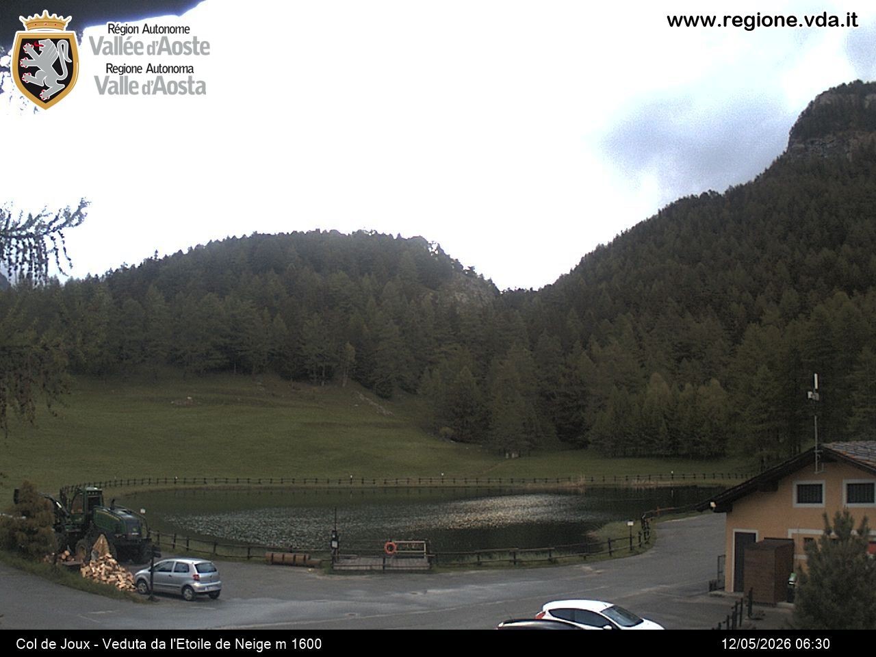Archiv Foto Webcam Colle di Joux - Aostatal