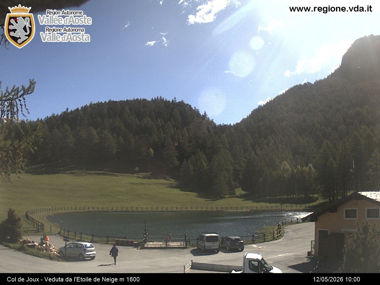 Archiv Foto Webcam Colle di Joux - Aostatal
