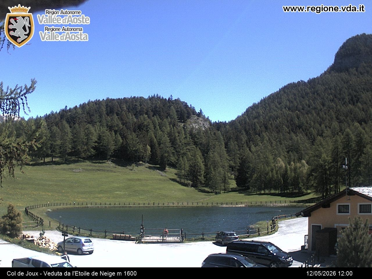 Archiv Foto Webcam Colle di Joux - Aostatal
