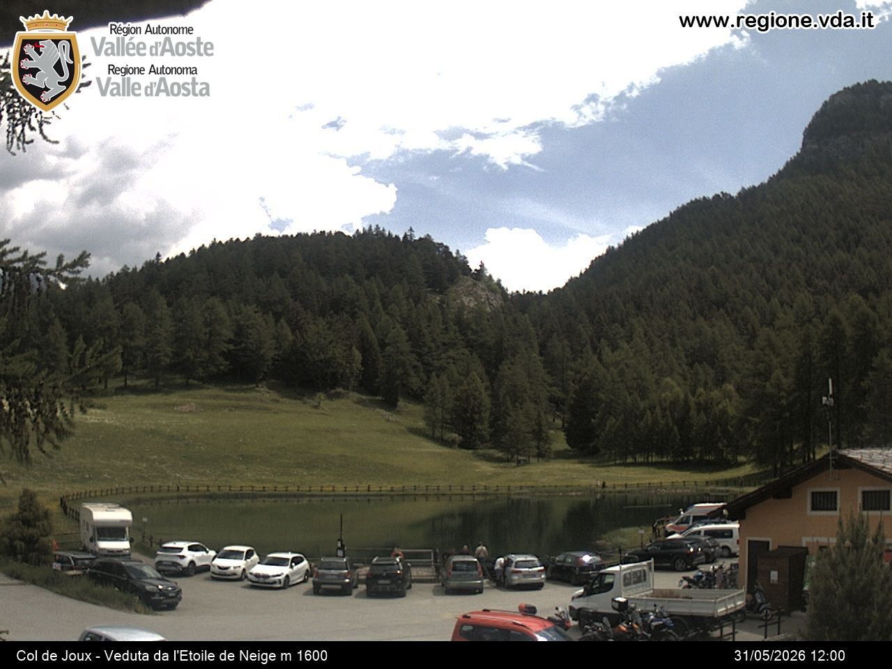 Archiv Foto Webcam Colle di Joux - Aostatal