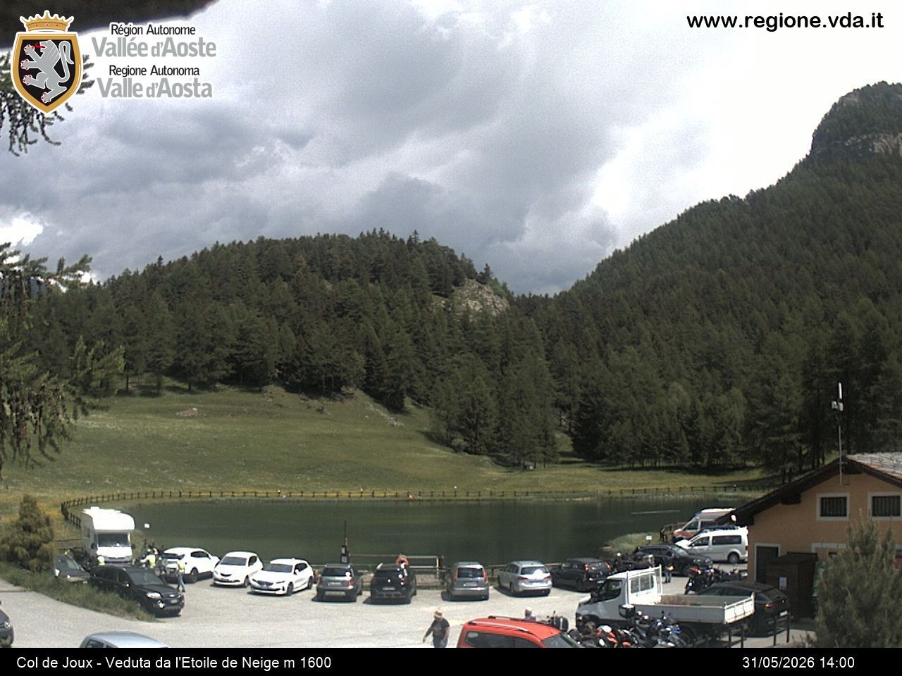 Archiv Foto Webcam Colle di Joux - Aostatal