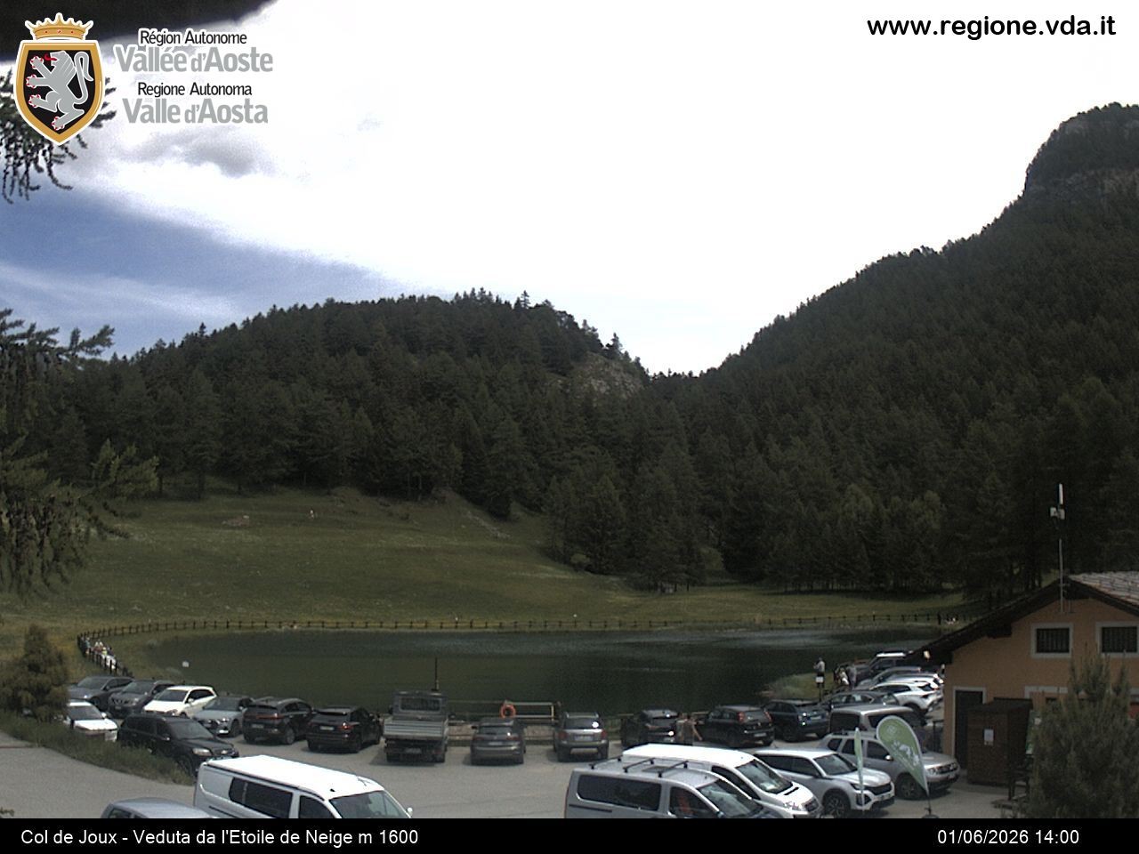 Archived image Webcam Colle di Joux