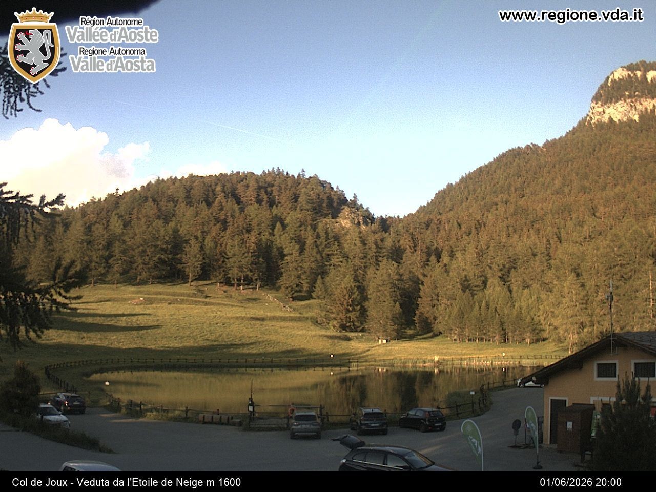 Archived image Webcam Colle di Joux