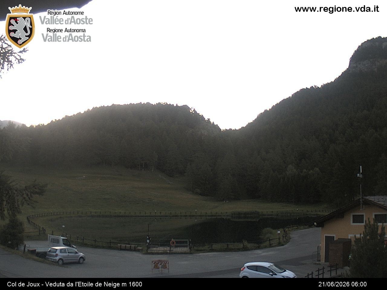 Archiv Foto Webcam Colle di Joux - Aostatal