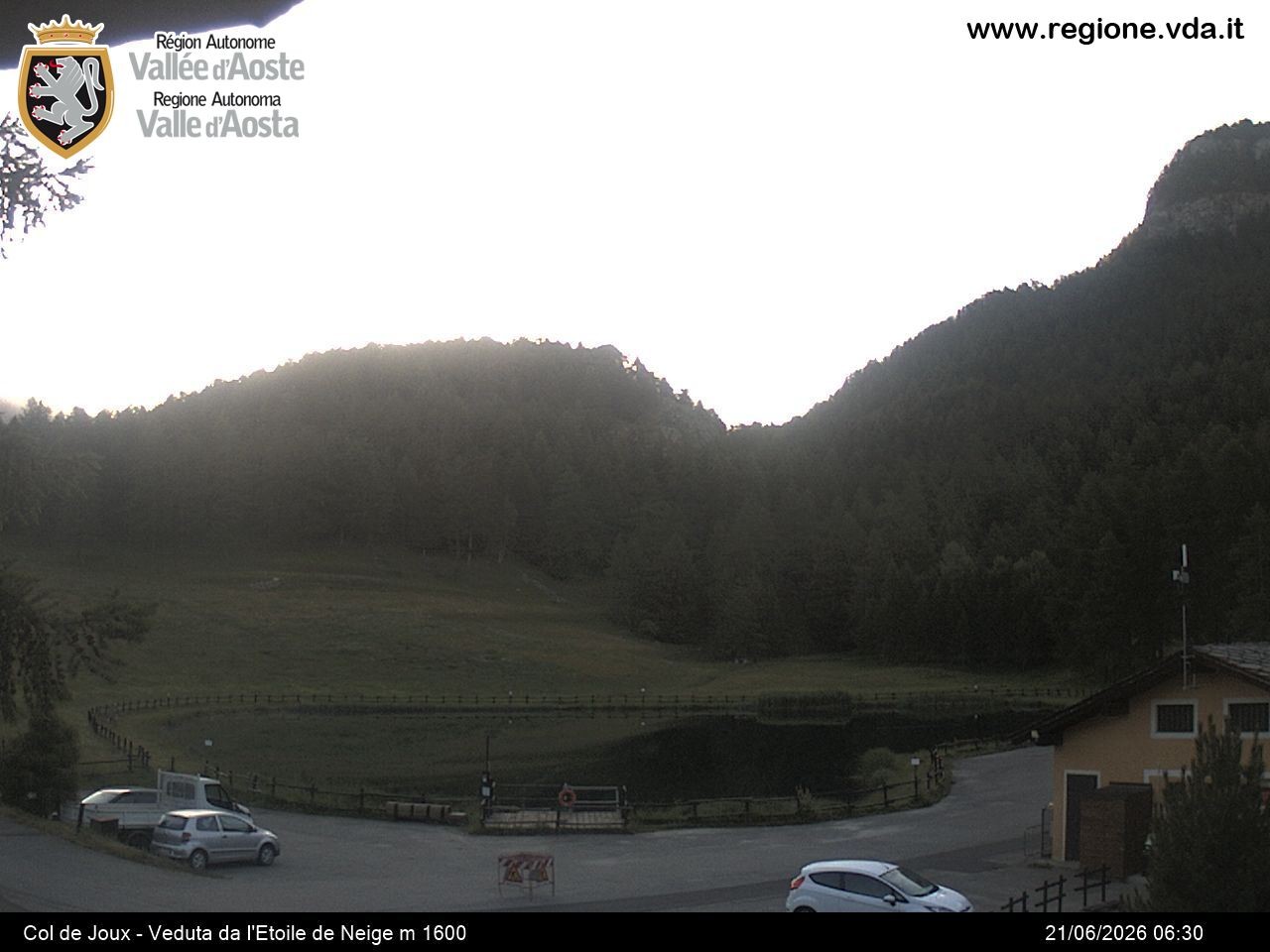 Archiv Foto Webcam Colle di Joux - Aostatal