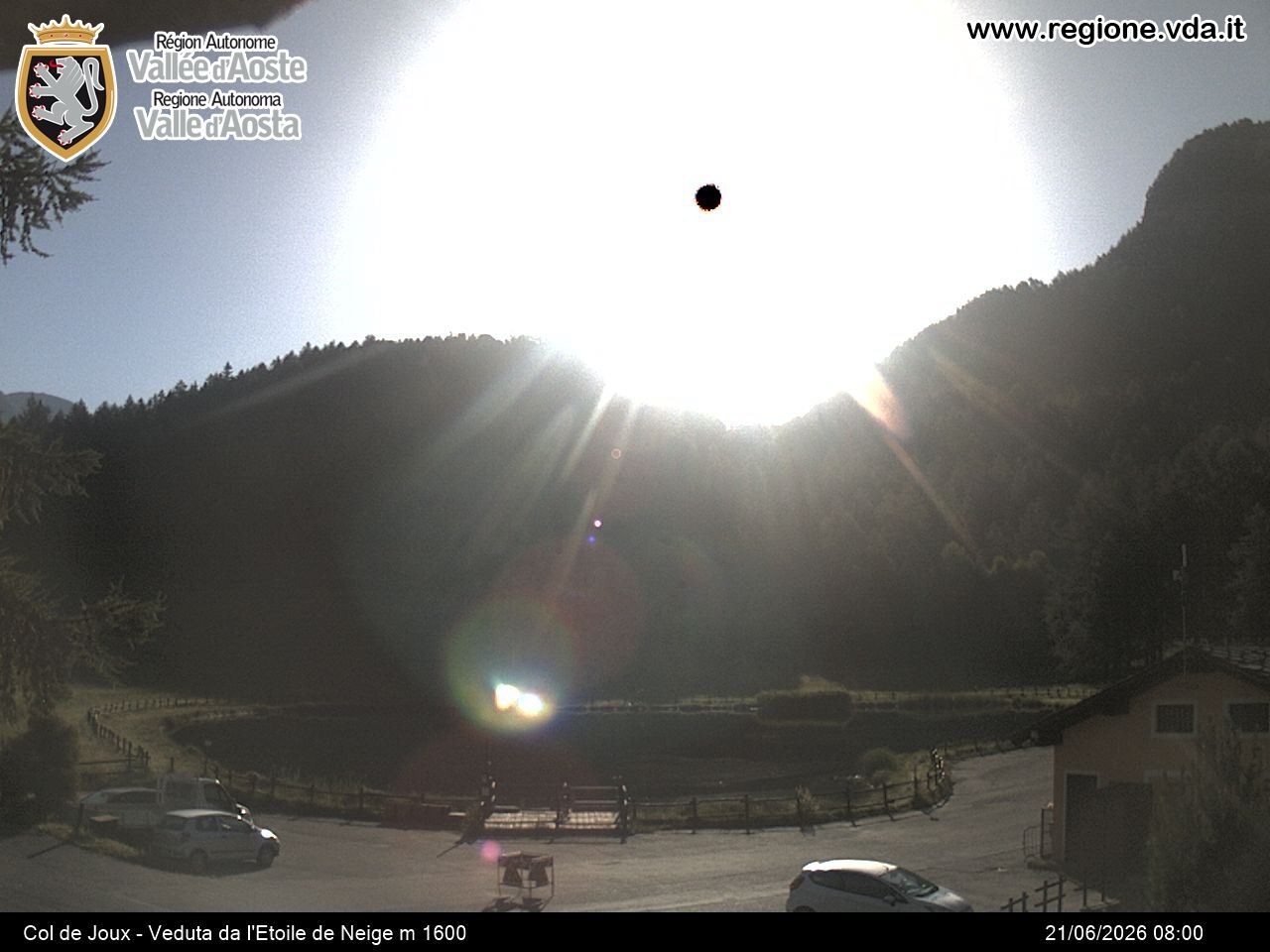 Archiv Foto Webcam Colle di Joux - Aostatal