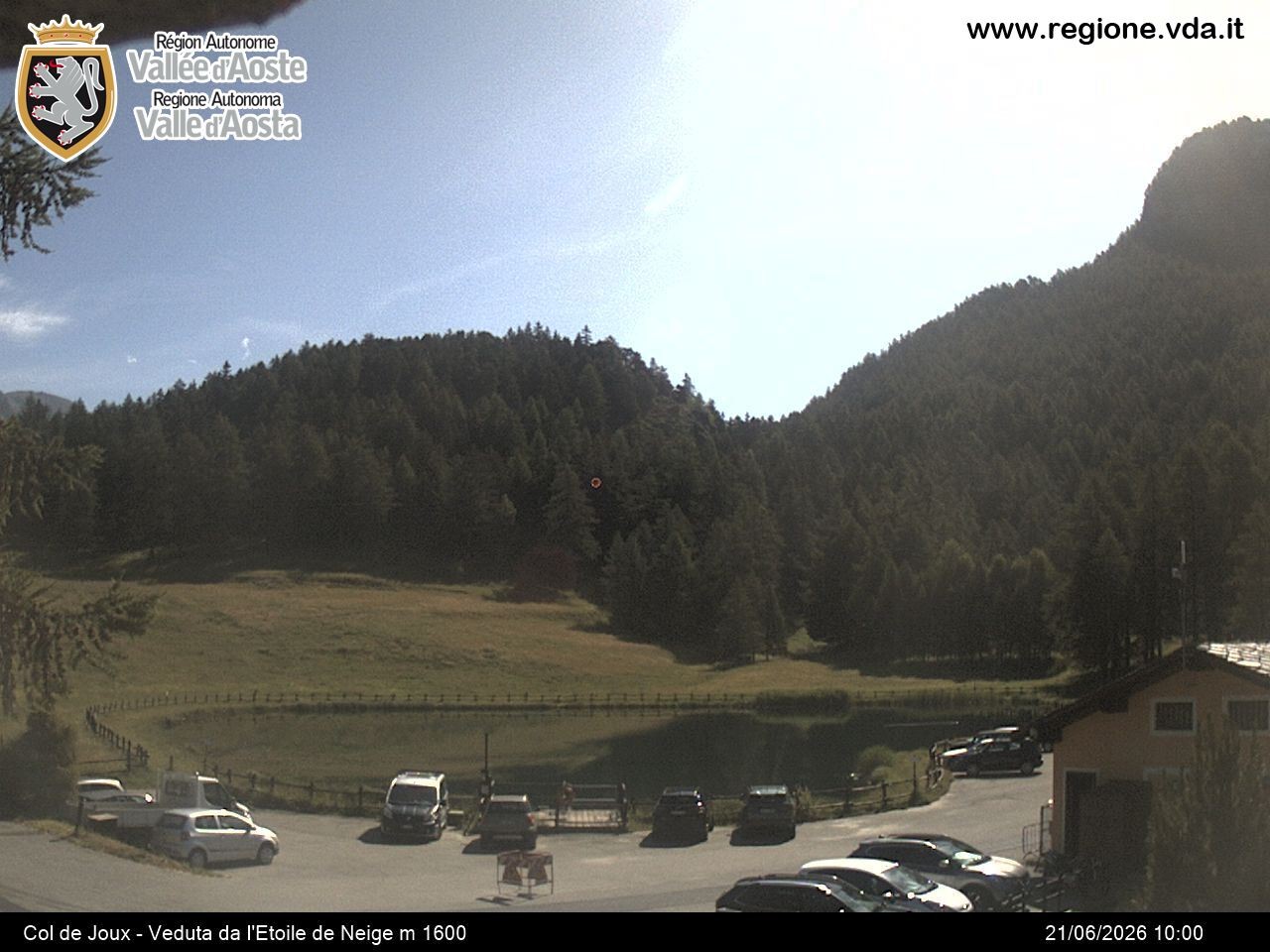 Archiv Foto Webcam Colle di Joux - Aostatal