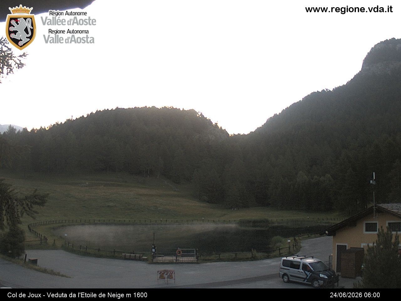 Archiv Foto Webcam Colle di Joux - Aostatal