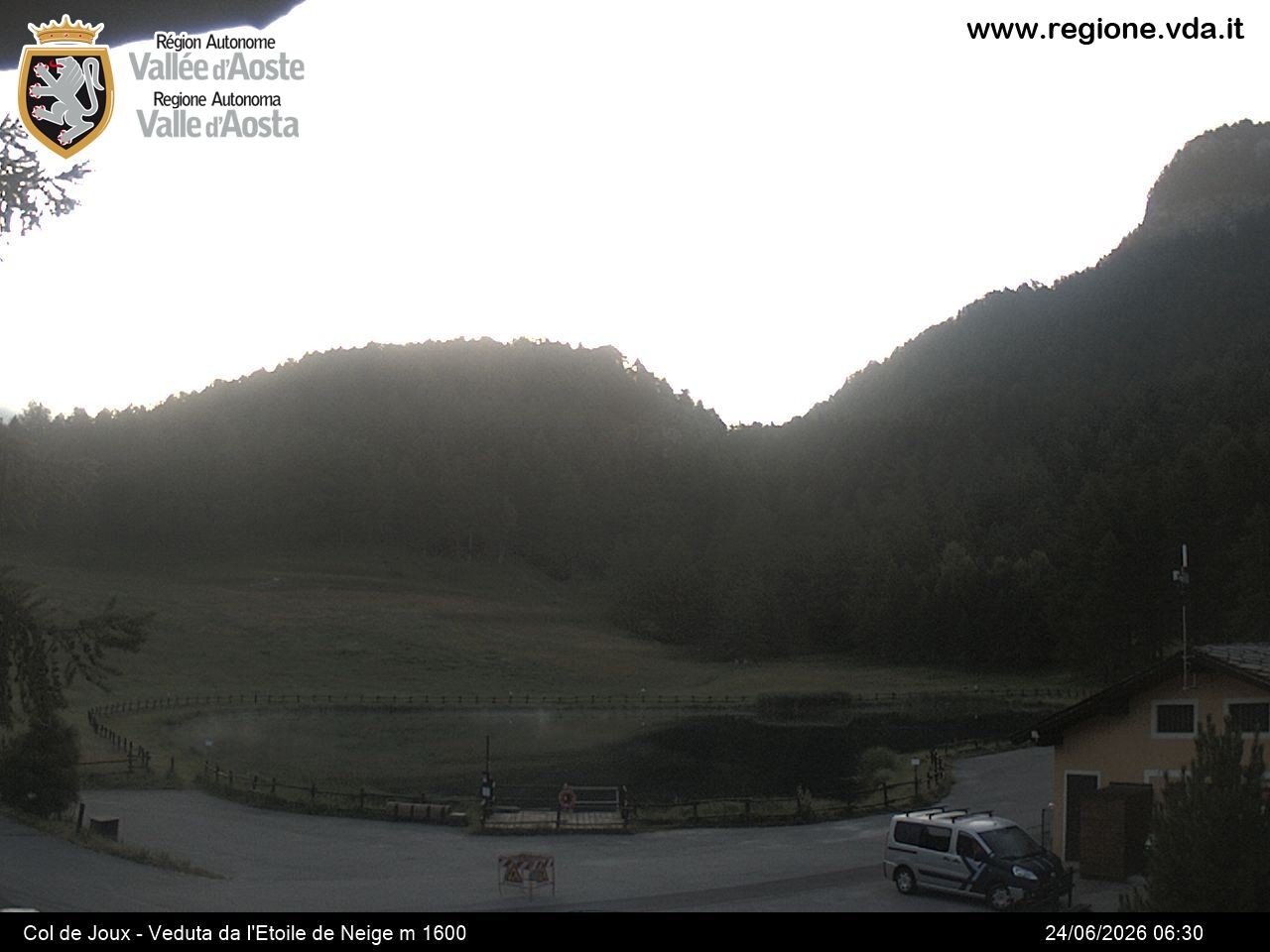 Archiv Foto Webcam Colle di Joux - Aostatal