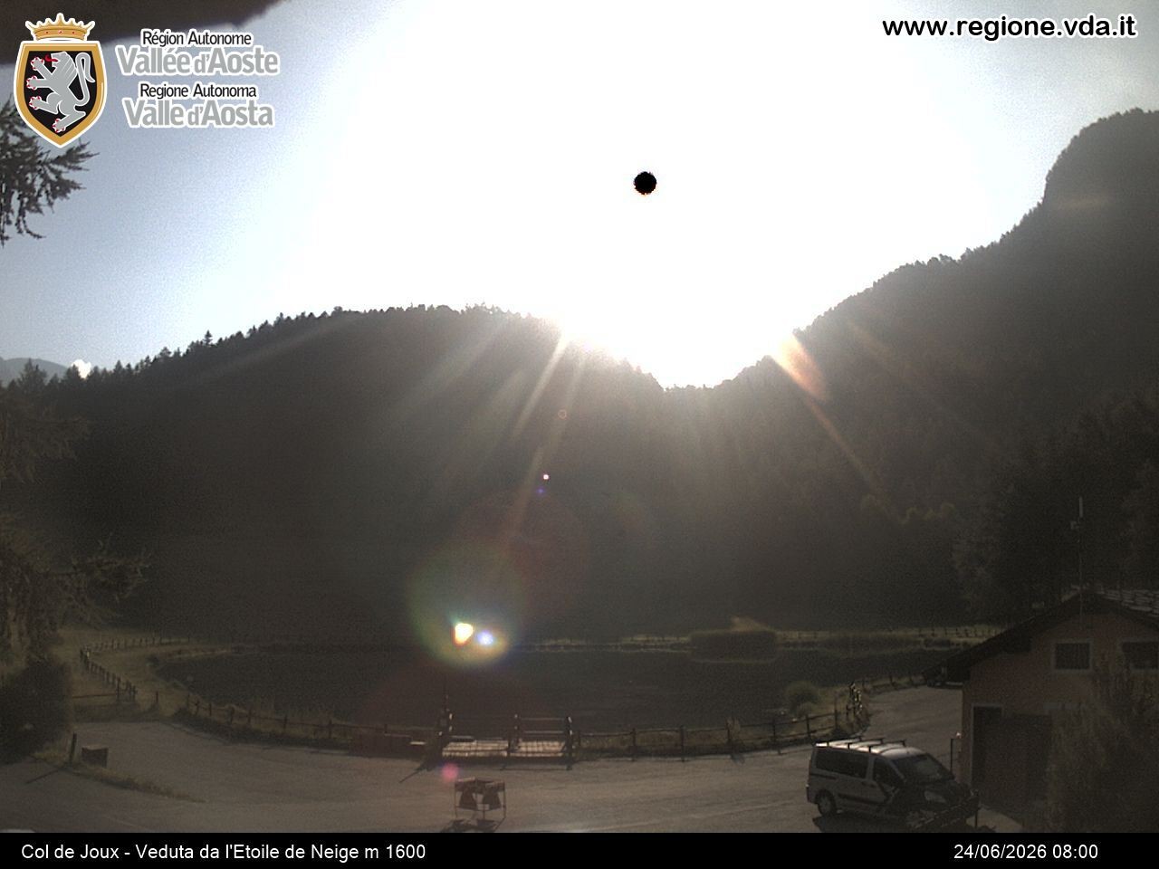 Archiv Foto Webcam Colle di Joux - Aostatal