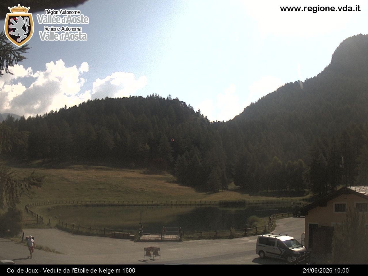 Archiv Foto Webcam Colle di Joux - Aostatal