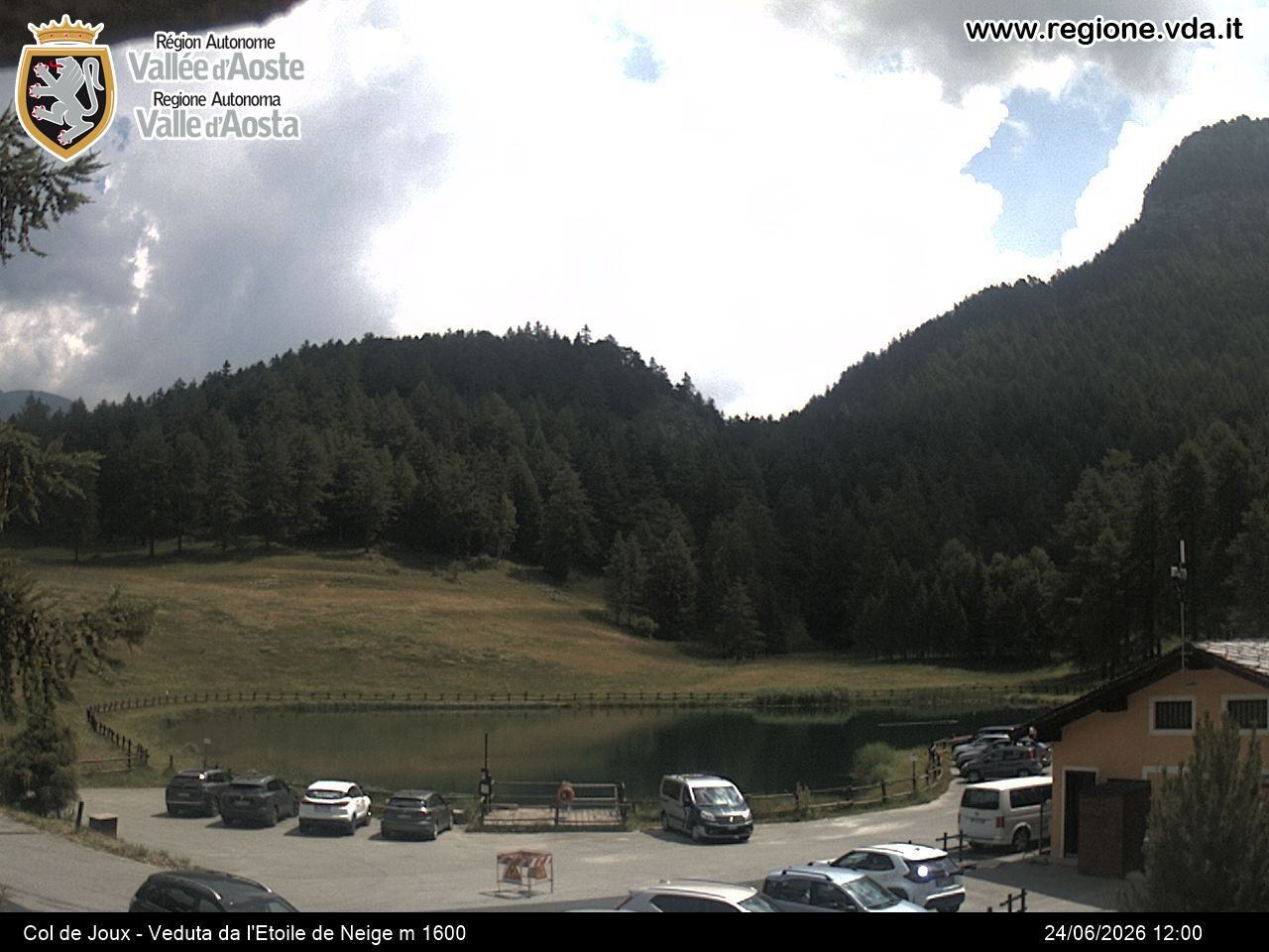 Archiv Foto Webcam Colle di Joux - Aostatal