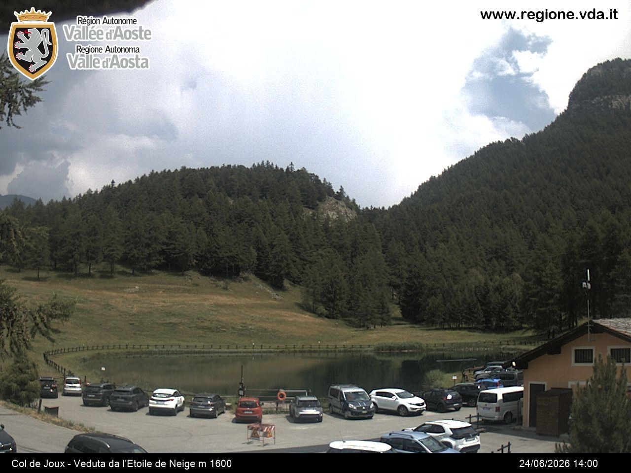 Archiv Foto Webcam Colle di Joux - Aostatal