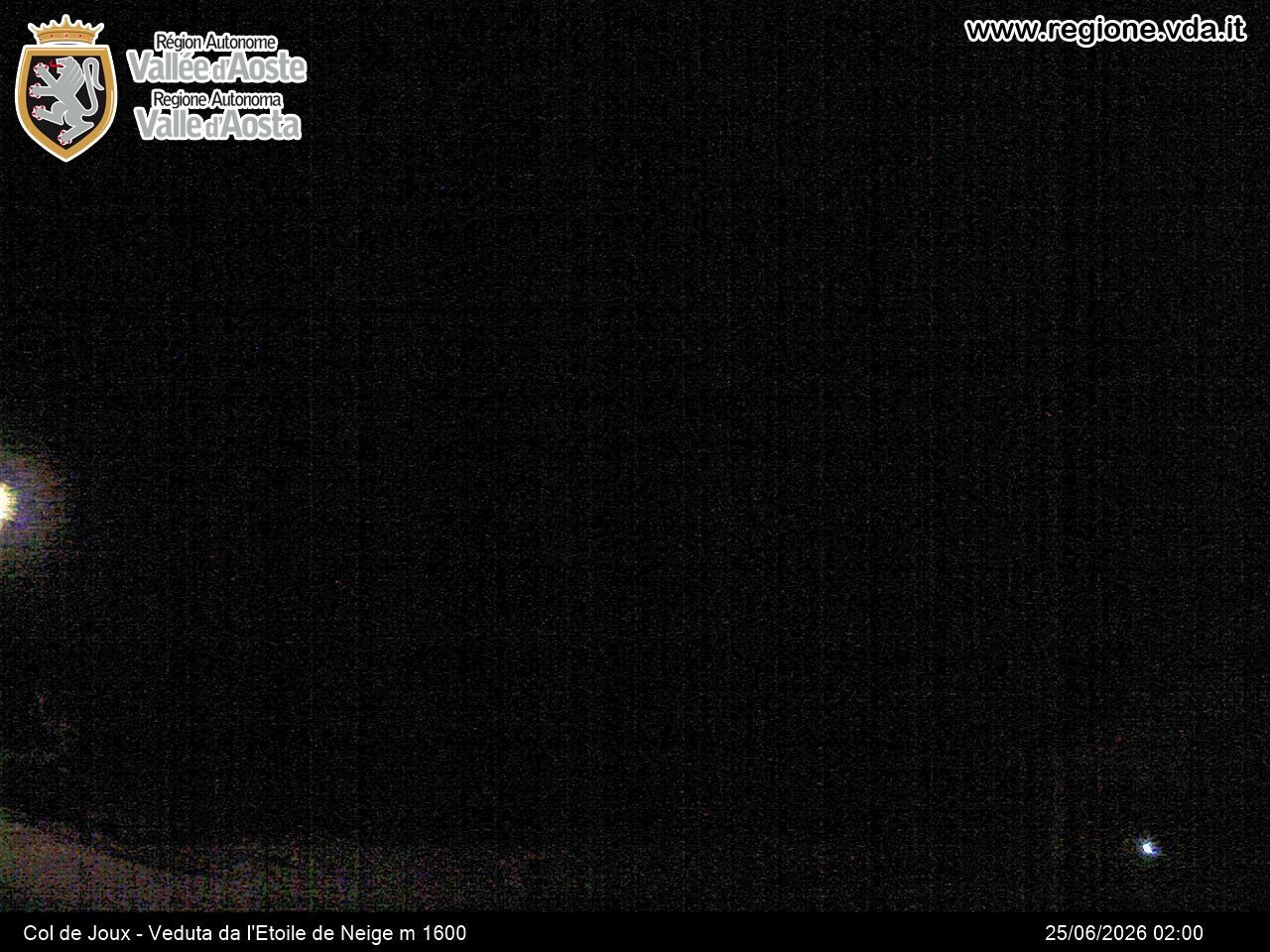 Archiv Foto Webcam Colle di Joux - Aostatal