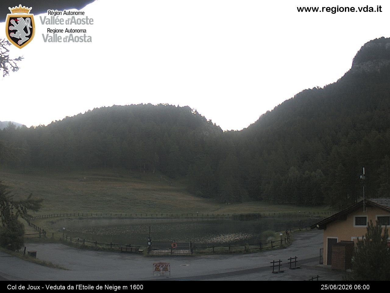 Archiv Foto Webcam Colle di Joux - Aostatal