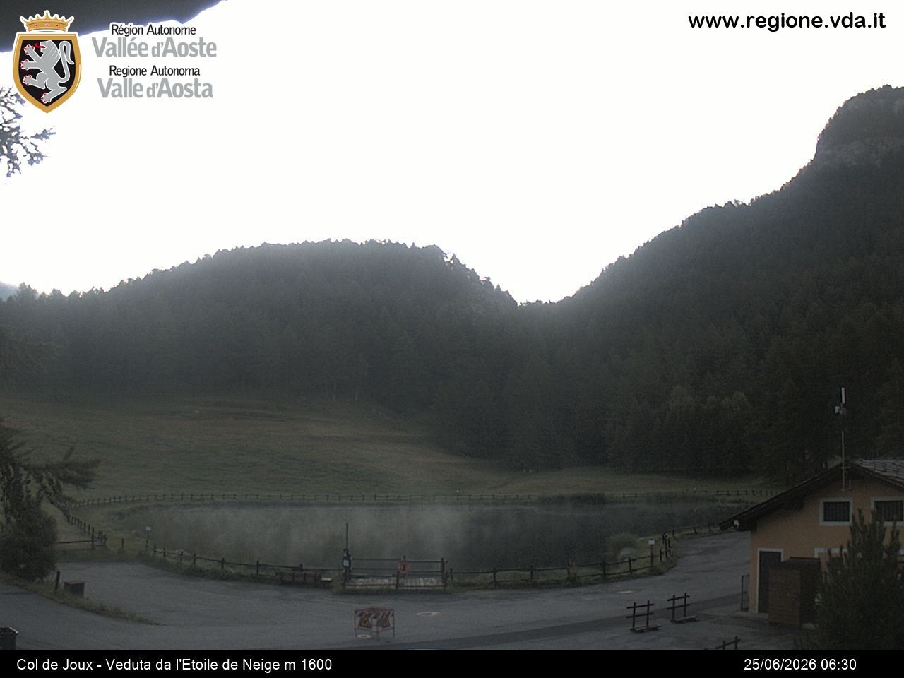 Archiv Foto Webcam Colle di Joux - Aostatal