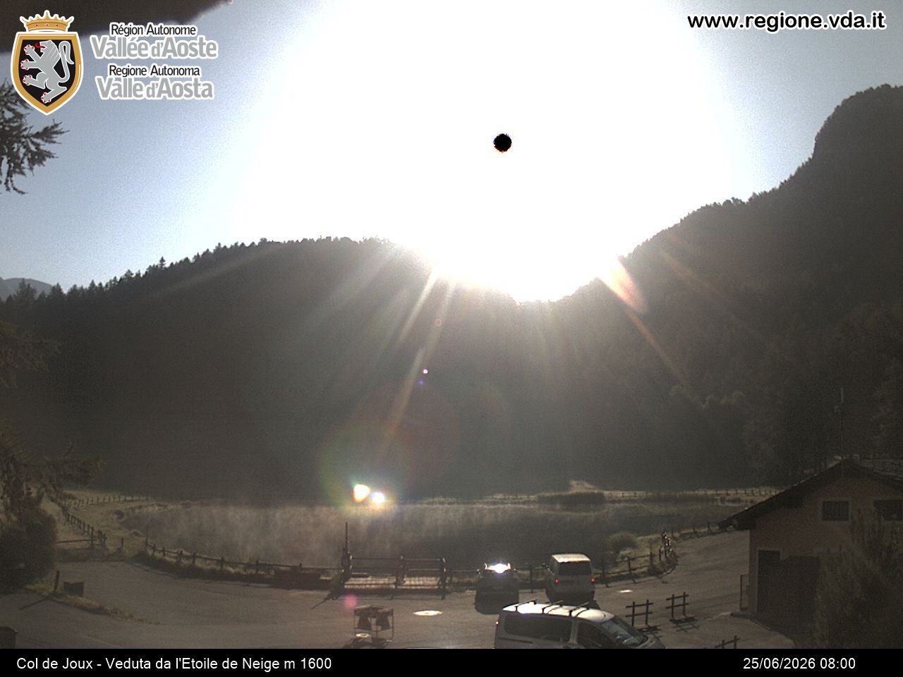 Archiv Foto Webcam Colle di Joux - Aostatal