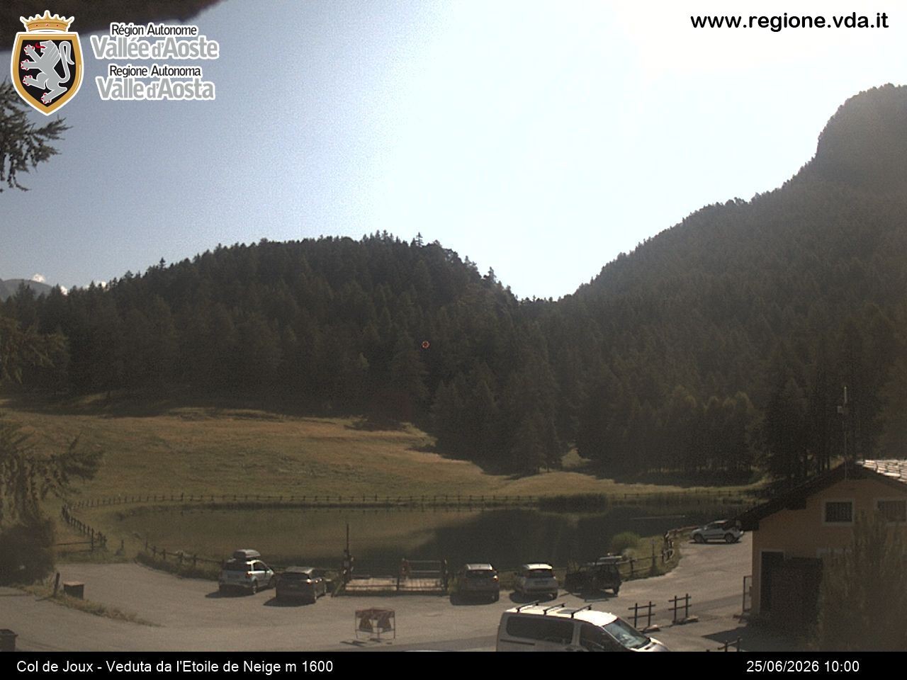 Archiv Foto Webcam Colle di Joux - Aostatal