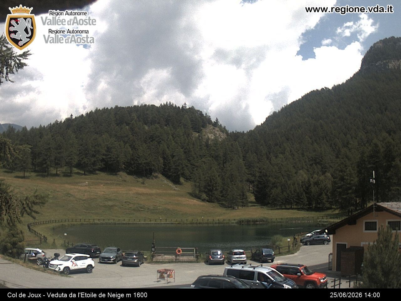 Archiv Foto Webcam Colle di Joux - Aostatal