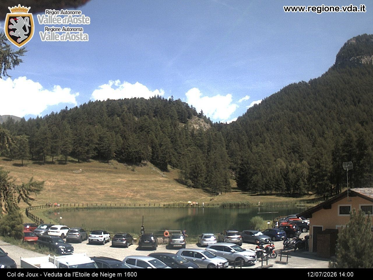 Archived image Webcam Colle di Joux