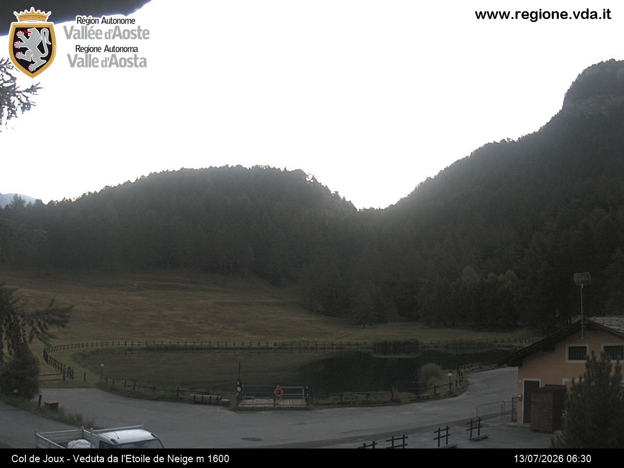 Archiv Foto Webcam Colle di Joux - Aostatal