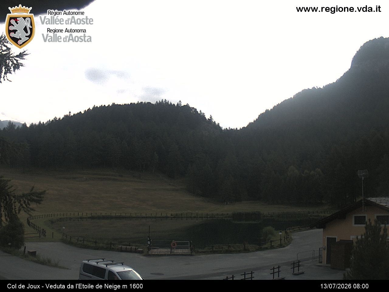 Archiv Foto Webcam Colle di Joux - Aostatal