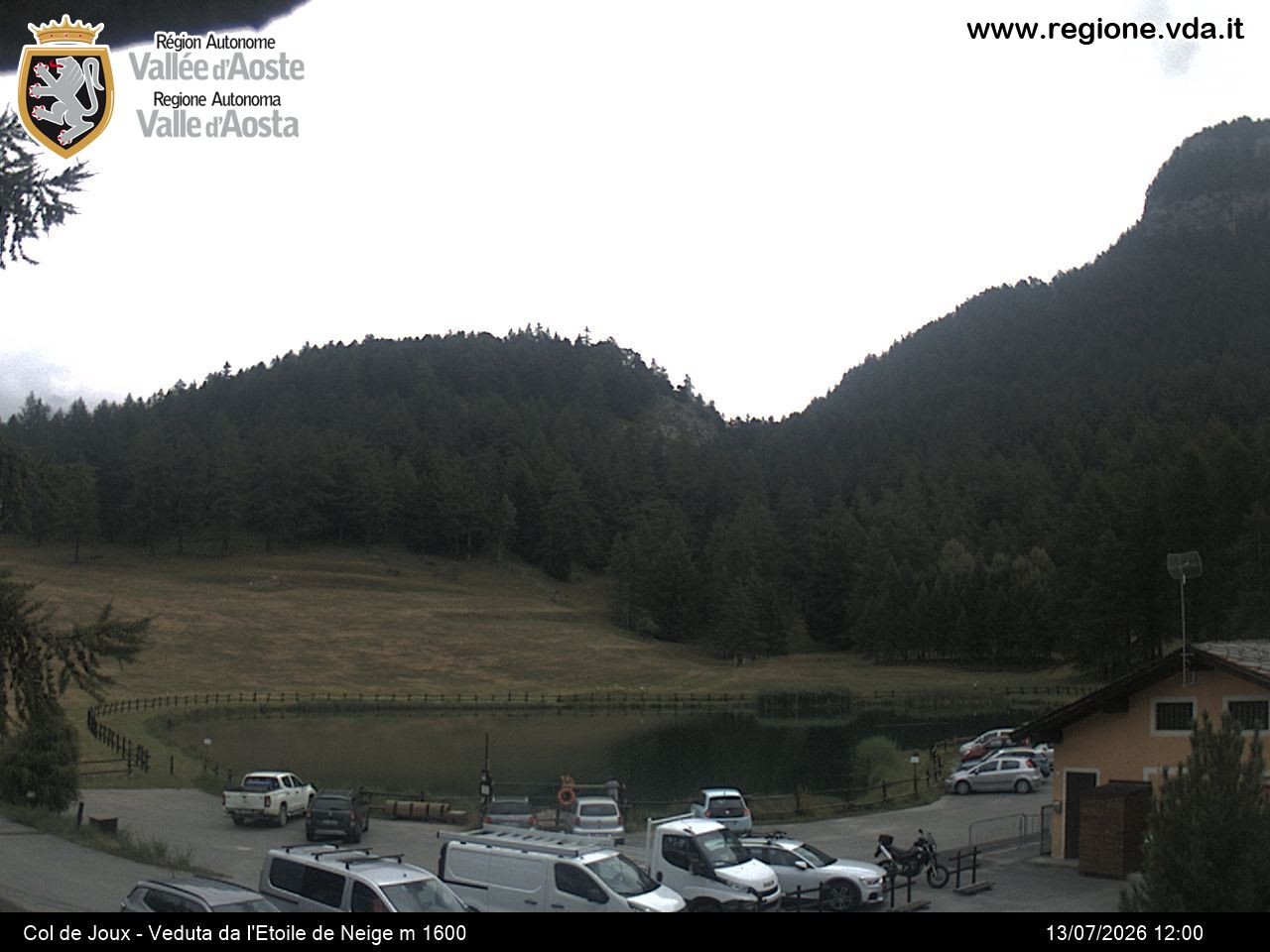 Archived image Webcam Colle di Joux
