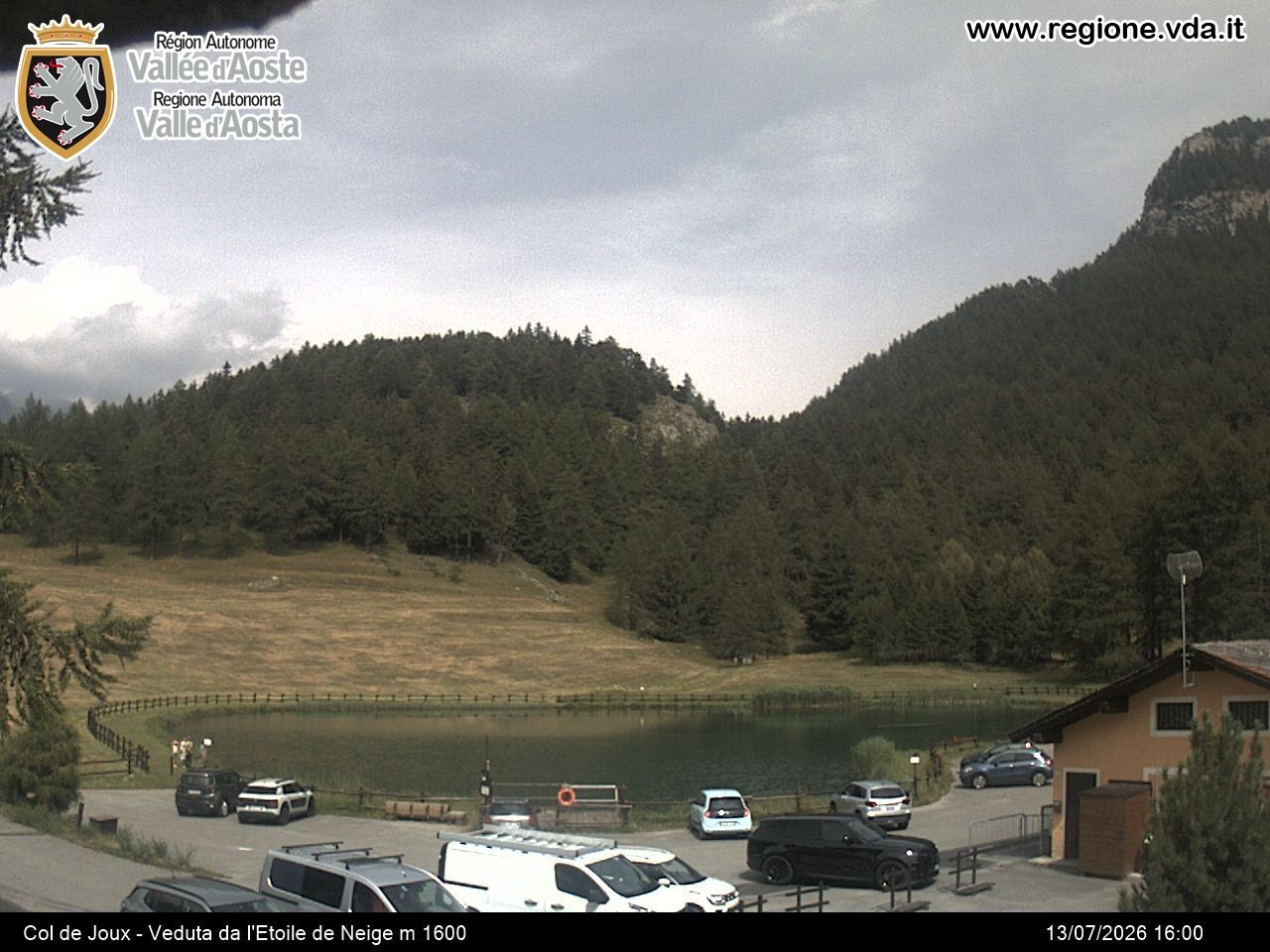 Archived image Webcam Colle di Joux