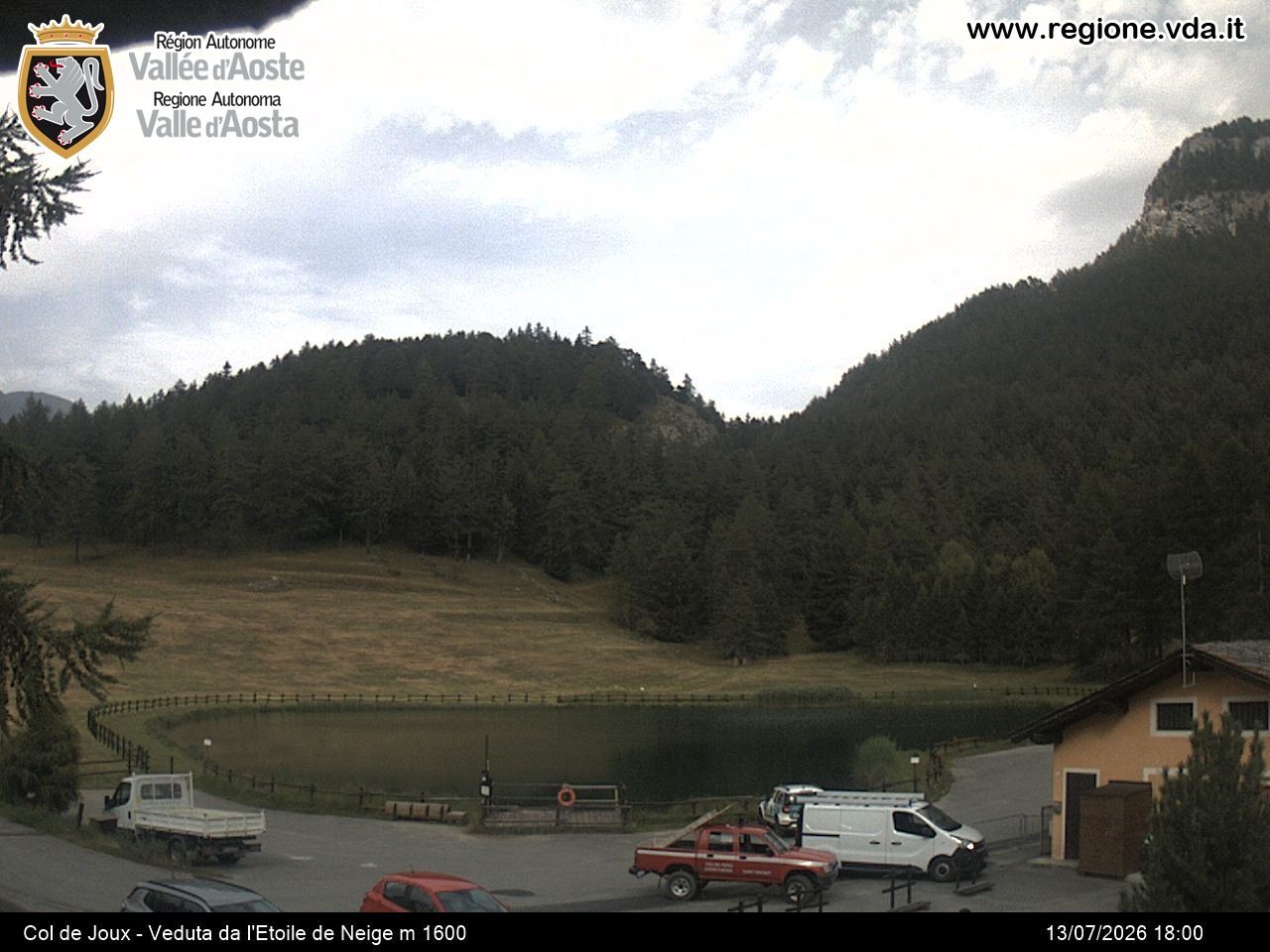Archived image Webcam Colle di Joux