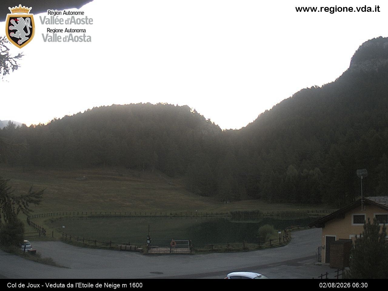 Archiv Foto Webcam Colle di Joux - Aostatal