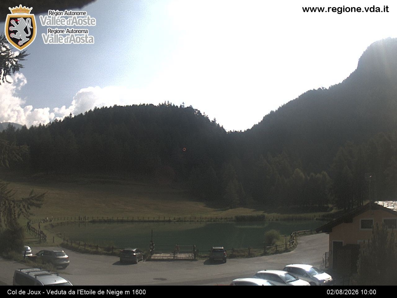 Archiv Foto Webcam Colle di Joux - Aostatal