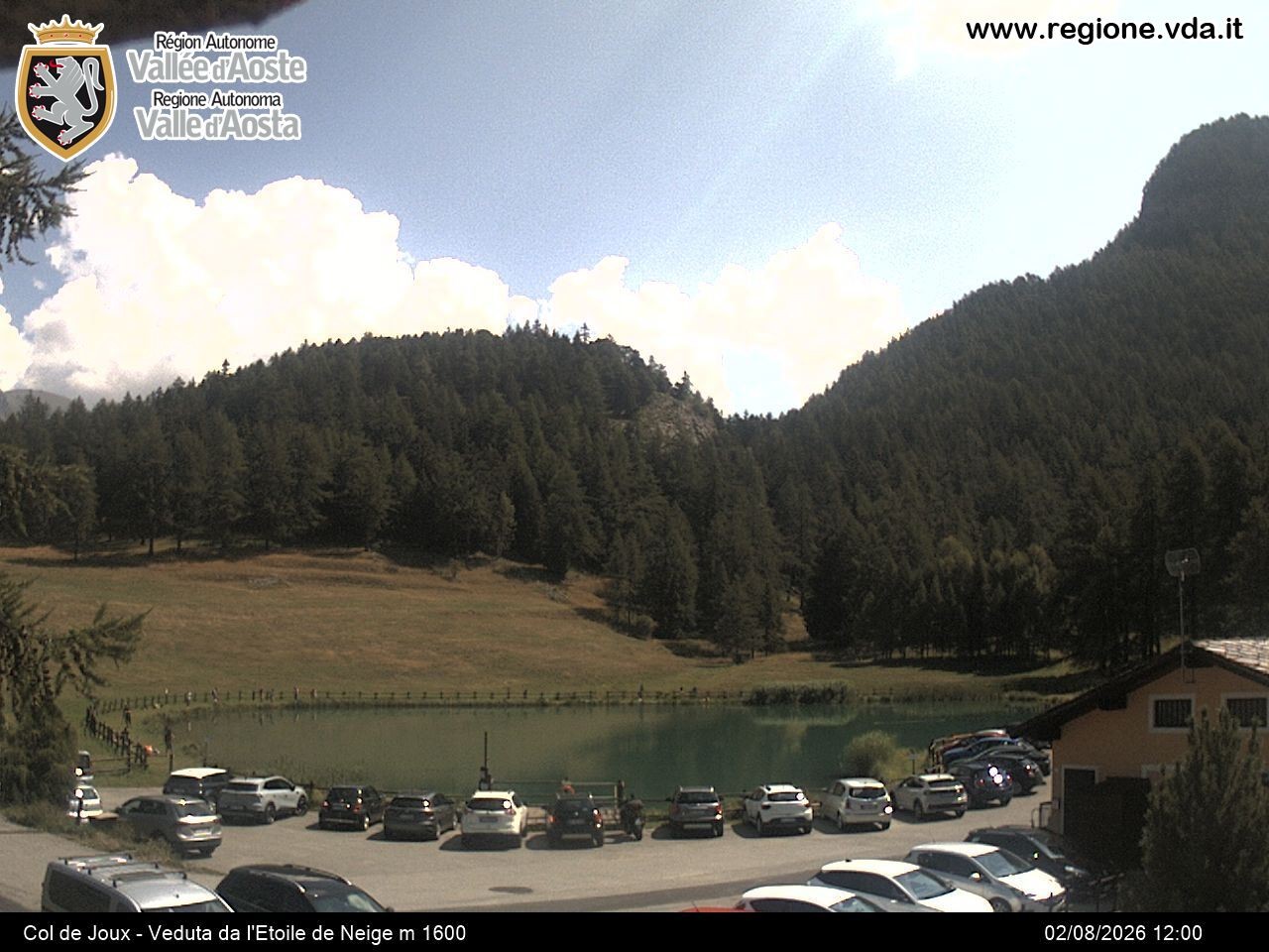 Archiv Foto Webcam Colle di Joux - Aostatal