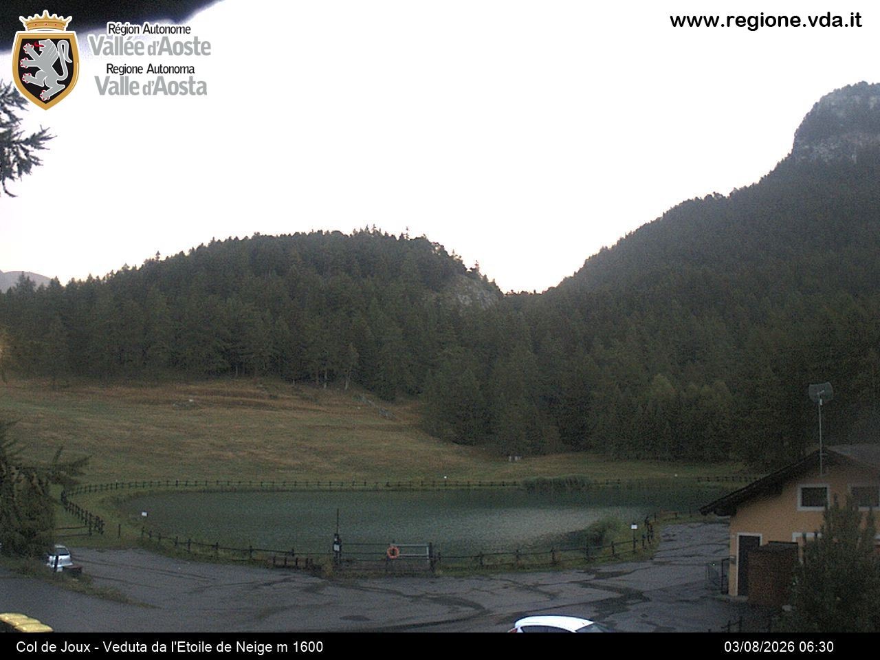 Archiv Foto Webcam Colle di Joux - Aostatal