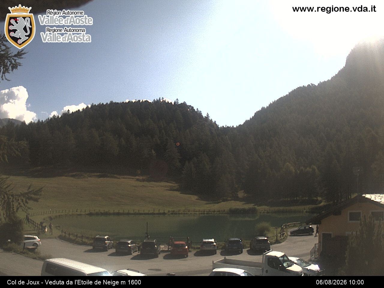 Archiv Foto Webcam Colle di Joux - Aostatal
