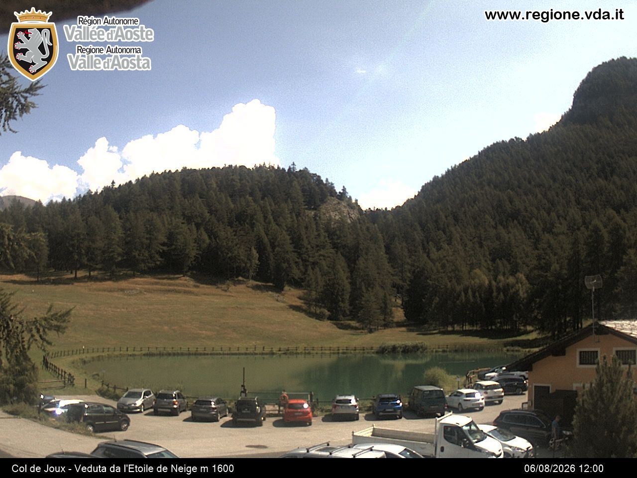 Archiv Foto Webcam Colle di Joux - Aostatal