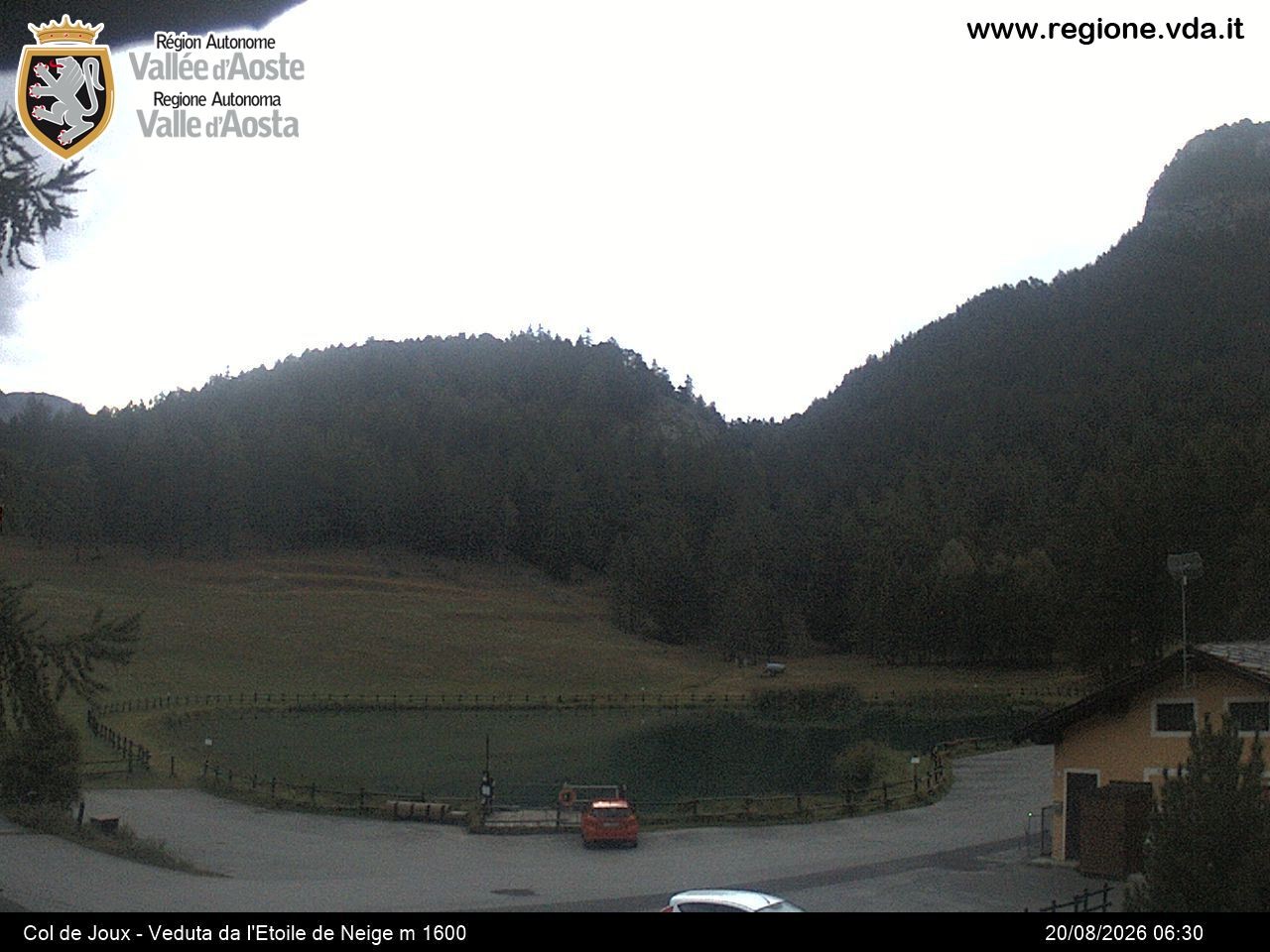 Archiv Foto Webcam Colle di Joux - Aostatal