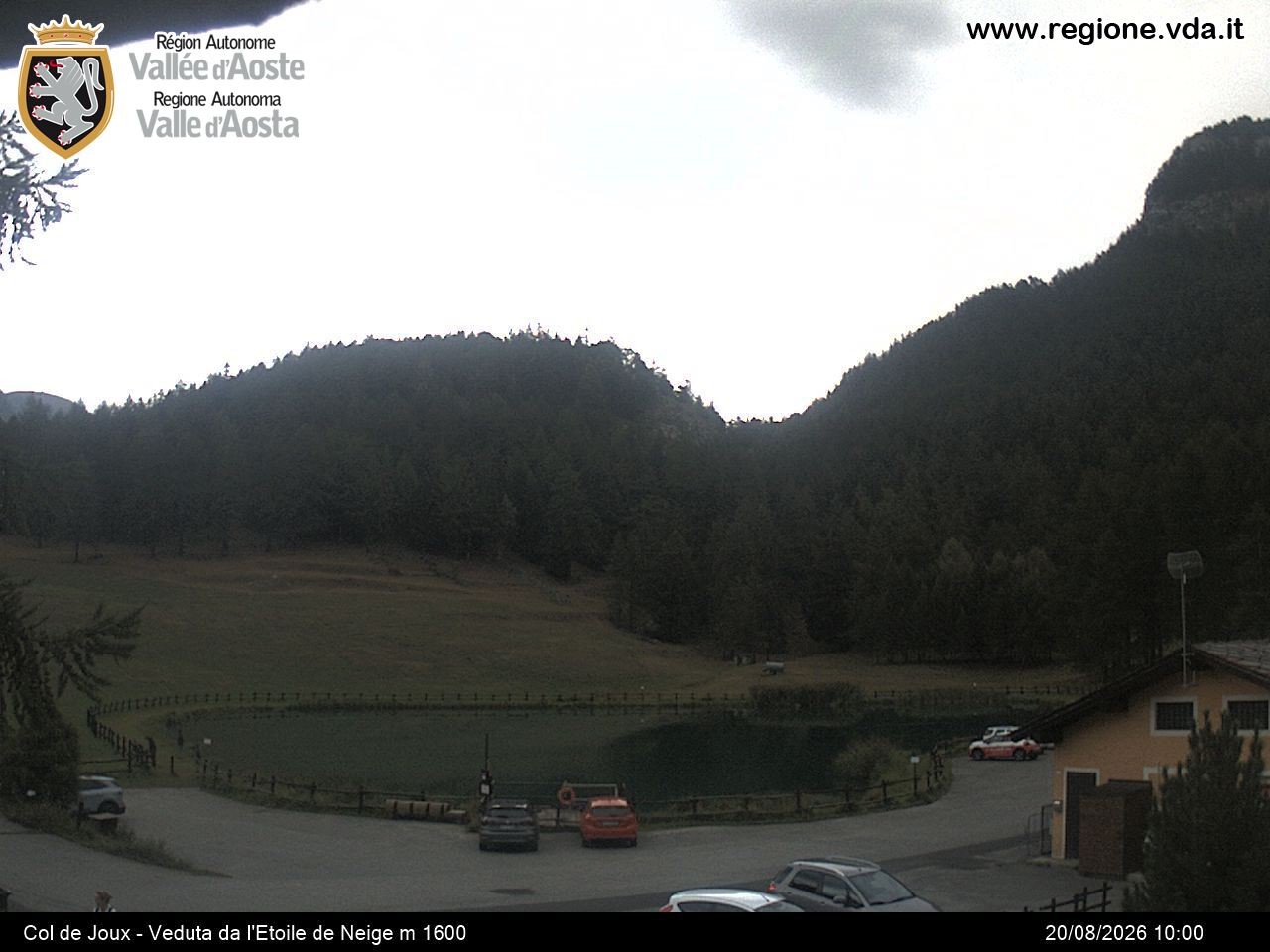 Archiv Foto Webcam Colle di Joux - Aostatal
