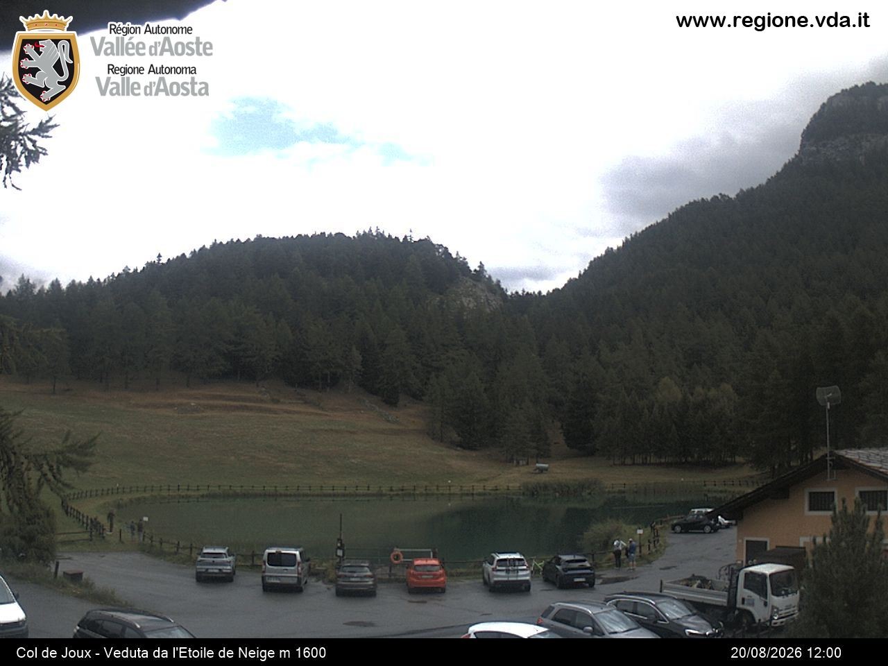 Archiv Foto Webcam Colle di Joux - Aostatal