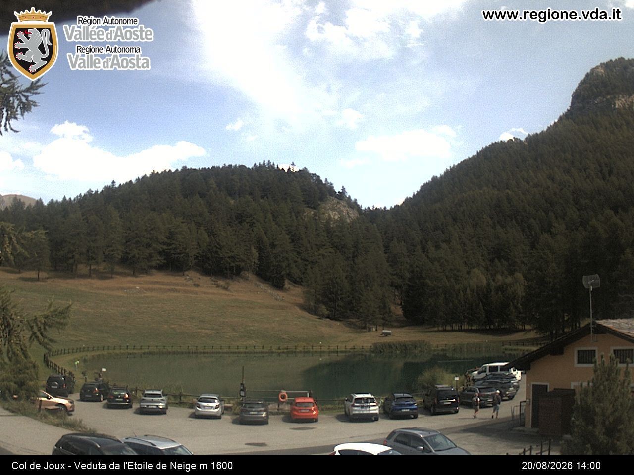 Archiv Foto Webcam Colle di Joux - Aostatal