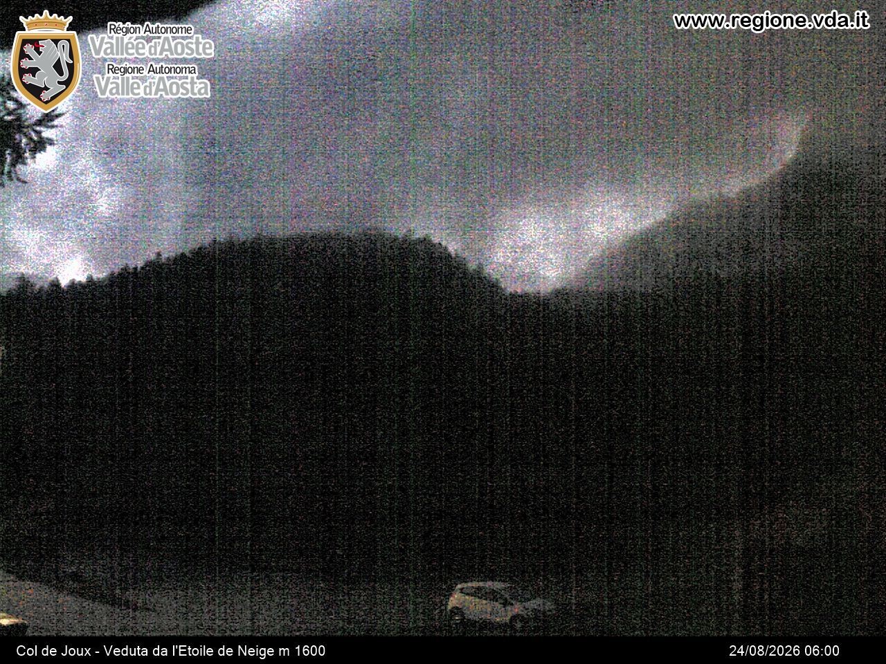 Archiv Foto Webcam Colle di Joux - Aostatal